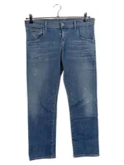 Vorschaubild 1 von Damen Jeans Regular Fit Gr. 28 Blau Casual