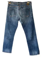 Vorschaubild 2 von Damen Jeans Regular Fit Gr. 28 Blau Casual