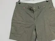 Vorschaubild 2 von Herren Cargo Shorts Größe 38 Oliv Casual Baumwolle