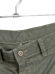 Vorschaubild 4 von Herren Cargo Shorts Größe 38 Oliv Casual Baumwolle