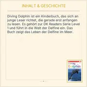 Vorschaubild 3 von DK Readers Level 1 Diving Dolphin Kinderbuch Englisch von Karen Wallace