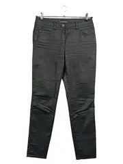 Vorschaubild 1 von Damen Jeans Slim Fit Gr. 38 M Schwarz Casual Stretch