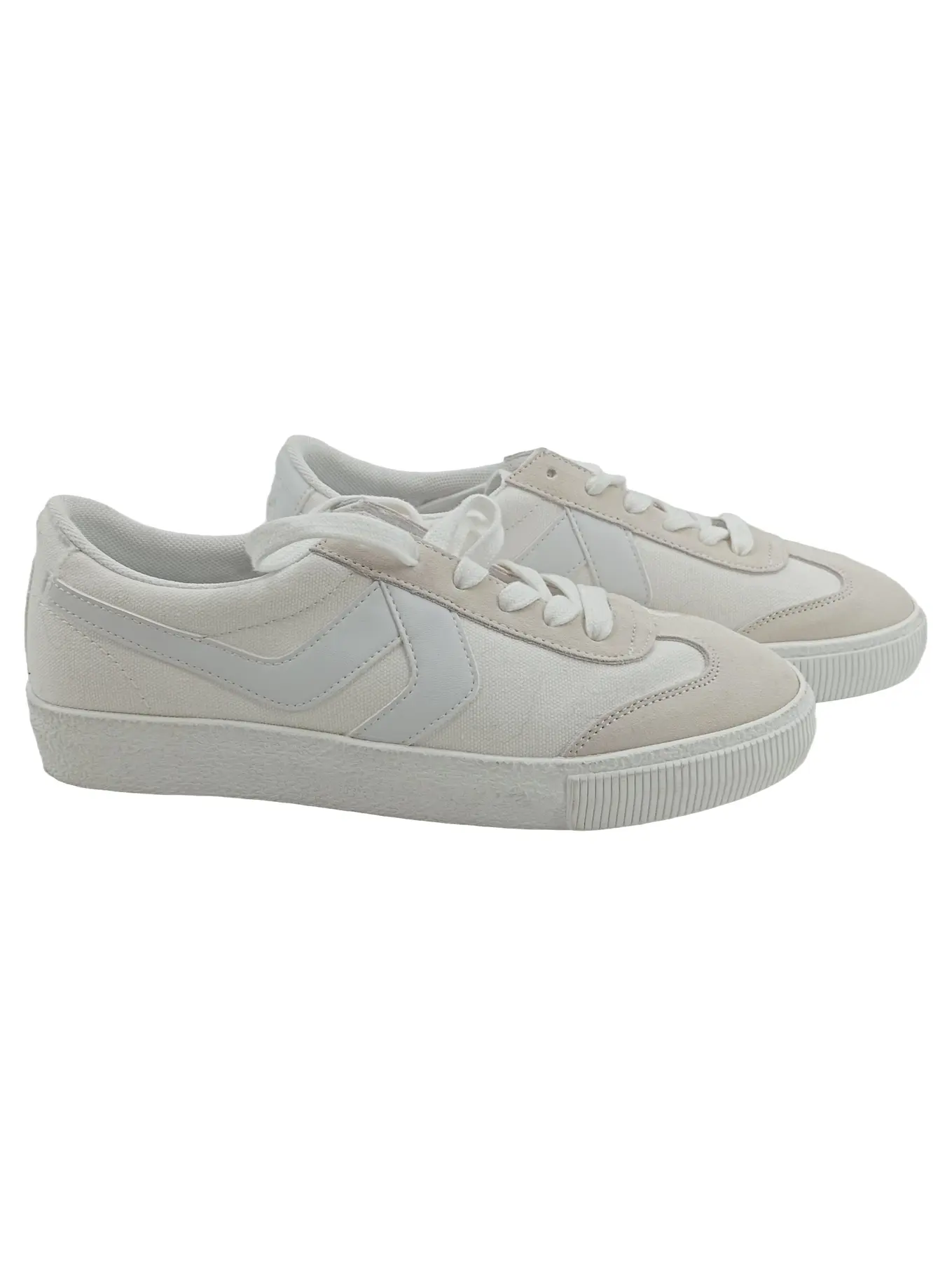 M.I. HUMMEL Hummel Damen Sneaker Low Beige Gr. 40 Casual Freizeitschuh