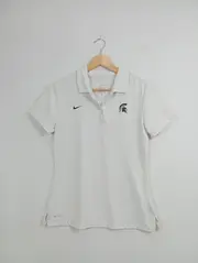 Vorschaubild 2 von Dri-Fit Damen Poloshirt Michigan State Spartans Gr. 38/M Weiß