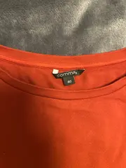 Vorschaubild 3 von Damen Langarmshirt Gr. 40 Orange Casual Basic Shirt