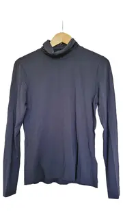 Vorschaubild 1 von Damen Langarmshirt Rollkragen Gr. 40/L Braun Casual