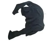 Vorschaubild 2 von EDC Damen Bolero Jacke Gr. 36/S Schwarz Elegant Baumwolle Spitze