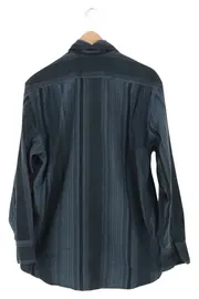 Vorschaubild 2 von Herren Freizeithemd Gr. 40/M Gestreift Mehrfarbig Langarm Casual