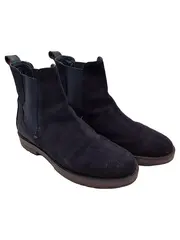 Vorschaubild 1 von Chelsea Boots Herren Gr. 39 Blau Wildleder Stiefel