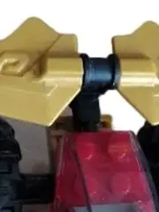 Vorschaubild 3 von Ninjago Fahrzeug Rot Gold Schwarz Spielzeugauto mit Flammen Design