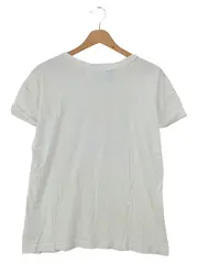 Vorschaubild 2 von Damen T-Shirt Gr. 36/S Weiß Sportlich Casual Logo-Print