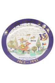 Vorschaubild 1 von Wandteller 35 Jahre Tupperware Jubiläum Mehrfarbig Ø 19,5cm
