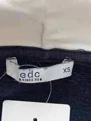 Vorschaubild 3 von edc Kapuzenpullover Damen Einheitsgröße Blau Casual Hoodie