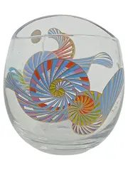 Vorschaubild 2 von Glas Vase Spiralen Design Mehrfarbig Modern 11cm