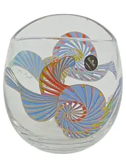 Vorschaubild 1 von Glas Vase Spiralen Design Mehrfarbig Modern 11cm