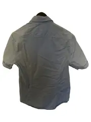 Vorschaubild 2 von Herren Freizeithemd Blau Kurzarm Gr. 48/M