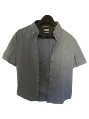 Vorschaubild 1 von Herren Freizeithemd Blau Kurzarm Gr. 48/M