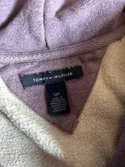 Vorschaubild 3 von Damen Kapuzenpullover Gr. 36/S Lila Reißverschluss Casual