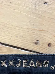 Vorschaubild 4 von Damen Jeans Hose Slim Fit Grau Gr. 38 Casual Strass