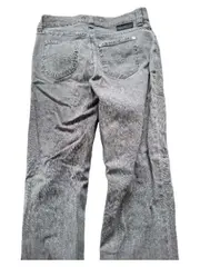 Vorschaubild 2 von Mom Jeans Damen Grau W27 L33 Casual 100% Baumwolle
