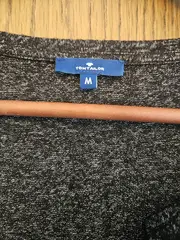 Vorschaubild 3 von Langarmshirt Damen Gr. 38/M Grau Casual Melange Viskose