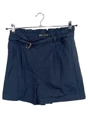 Vorschaubild 1 von Damen Shorts Paperbag High Waist Blau Navy Gr. S 36 W28
