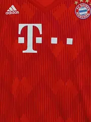 Vorschaubild 3 von FC Bayern München Damen Fußball Trikot Rot Gr. N.