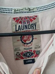 Vorschaubild 2 von Herren Poloshirt Rosa Gr. 50;L Casual Kurzarm