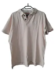 Vorschaubild 1 von Herren Poloshirt Rosa Gr. 50;L Casual Kurzarm