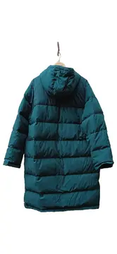 Vorschaubild 3 von Herren Wintermantel Daunenmantel Parka Kapuze Grün XL