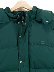 Vorschaubild 2 von Herren Wintermantel Daunenmantel Parka Kapuze Grün XL