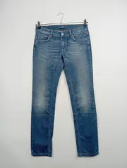 Vorschaubild 2 von Jeans Damen Hose Regular Fit Blau W32/40