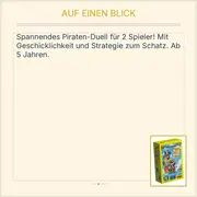 Vorschaubild 2 von Der schwarze Pirat Das Duell Geschicklichkeitsspiel Kinderspiel