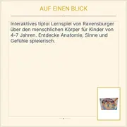 Vorschaubild 3 von tiptoi Dein Körper und Du Lernspiel Anatomie Kinder ab 4