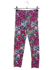 Vorschaubild 1 von Mädchen Leggings Gr. 140 Mehrfarbig Animal-Blumen-Print Sportlich