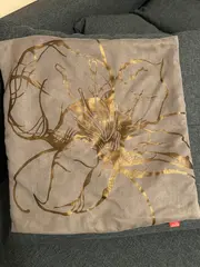 Vorschaubild 3 von Dekokissen Blumen Elegant Beige Polyester 40x40 cm Freizeit