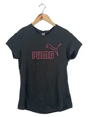 Vorschaubild 1 von Damen T-Shirt Schwarz Gr. 38;M Sportlich Logo Shirt