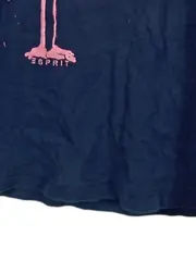 Vorschaubild 5 von Kinder T-Shirt Flamingo Print Blau Gr. 152/158 Baumwolle Casual