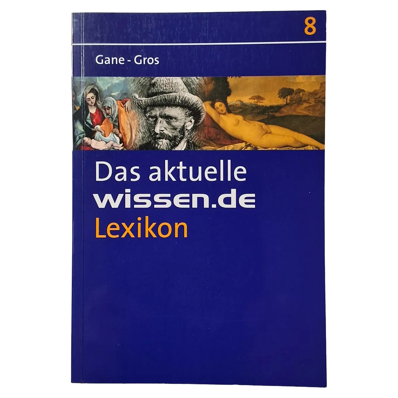 wissen.de Lexikon Band 8 Gane-Gros Hardcover Wörterbuch Allgemeinwissen Deutsch