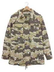 Vorschaubild 1 von Damen Outdoorjacke Camouflage UNI Mehrfarbig Baumwolle