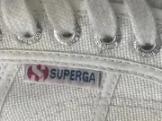 Vorschaubild 6 von Damen Espadrilles Plateau Sneaker Weiß Bast Gr. 39