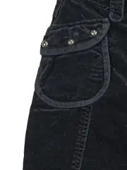 Vorschaubild 2 von Cordhose Mädchen Schwarz Gr. 158 Casual Baumwolle Freizeit Hose