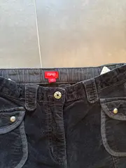 Vorschaubild 4 von Cordhose Mädchen Schwarz Gr. 158 Casual Baumwolle Freizeit Hose