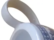 Vorschaubild 5 von Sauciere Soßenkännchen Porzellan Weiß Klassisch Blumen Dekor 250ml