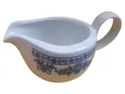 Vorschaubild 1 von Sauciere Soßenkännchen Porzellan Weiß Klassisch Blumen Dekor 250ml