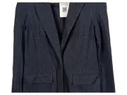 Vorschaubild 6 von Damen Blazer Grau Gr. 34/XS Business Langarm Stickerei