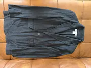 Vorschaubild 5 von Damen Blazer Grau Gr. 34/XS Business Langarm Stickerei