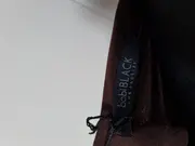 Vorschaubild 4 von bobiBLACK Damen Jerseykleid Braun Gr. S V-Ausschnitt Casual