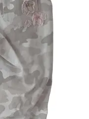 Vorschaubild 7 von Damen Cargohose Gr. 38 Camouflage Blumen Casual Mehrfarbig