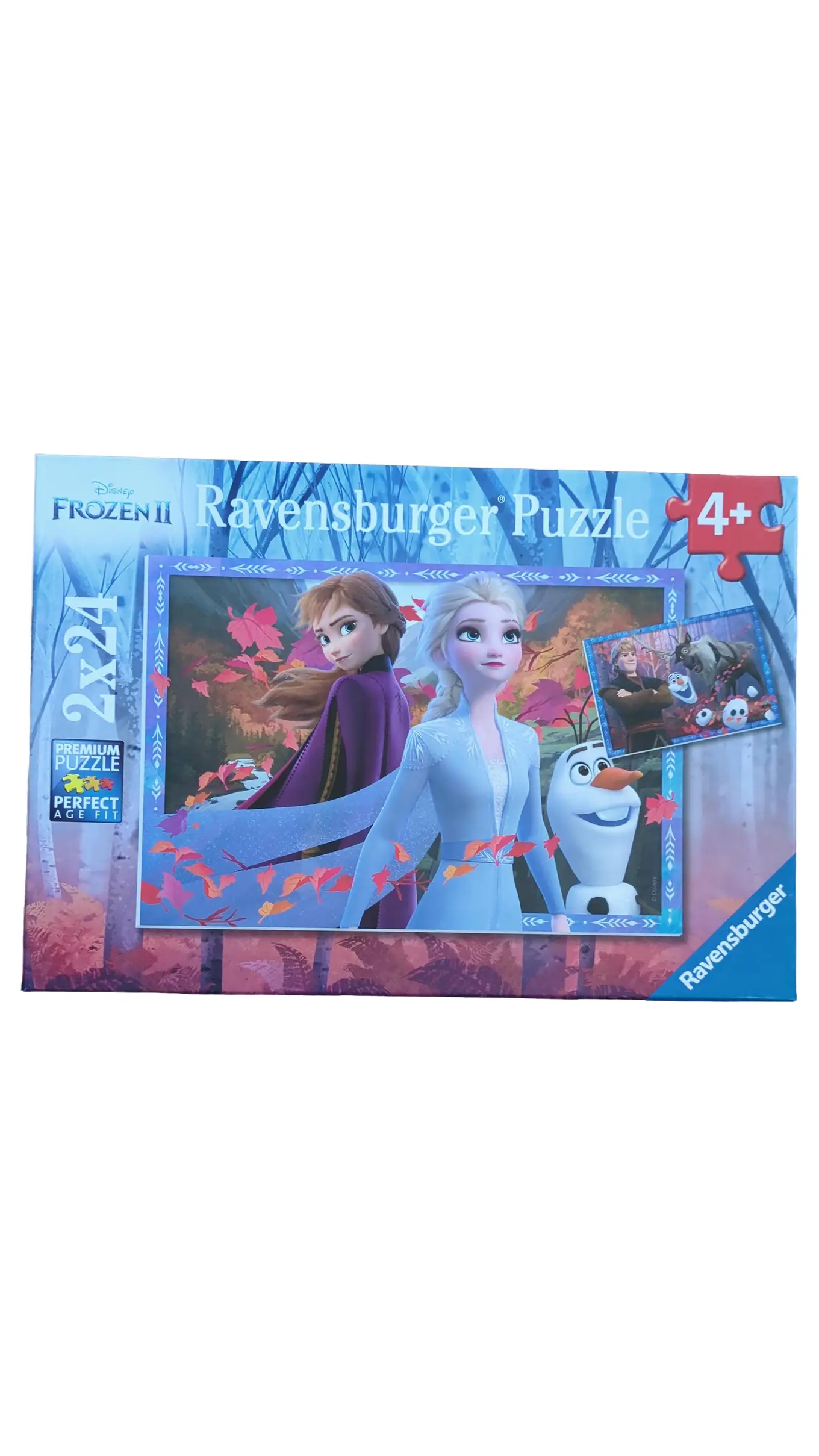 RAVENSBURGER Disney Frozen II Puzzle 2x24 Teile Kinder ab 4 Elsa Anna Olaf